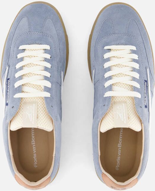 Floris van Bommel De Zaler Sneakers blauw Leer