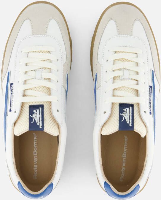 Floris van Bommel De Zaler Sneakers blauw Leer