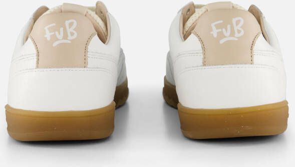 Floris van Bommel De Zaler Sneakers wit Leer