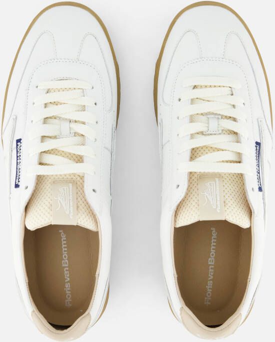 Floris van Bommel De Zaler Sneakers wit Leer