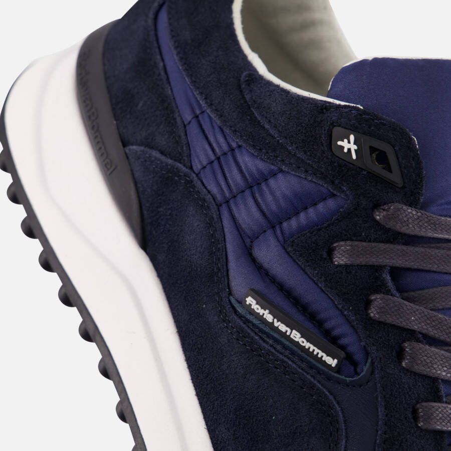 Floris van Bommel Noppi 20.02 Sneakers blauw Suede