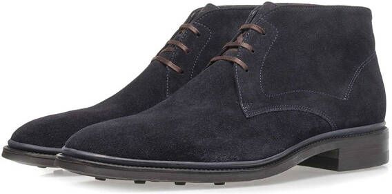 Floris van Bommel Veterschoenen blauw