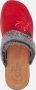 FLY FLOT Pantoffels rood Textiel - Thumbnail 2