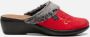 FLY FLOT Pantoffels rood Textiel - Thumbnail 3