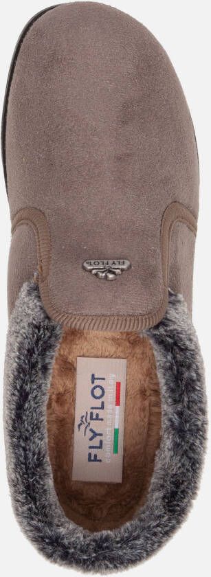 FLY FLOT Pantoffels taupe