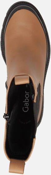 Gabor Chelsea boots cognac Nubuck