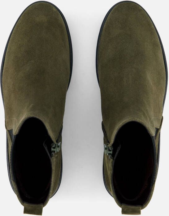 Gabor Chelsea boots groen Suede