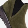 Gabor Chelsea boots groen Suede - Thumbnail 5