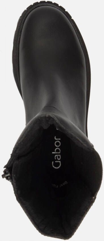 Gabor Chelsea boots zwart Leer 182312