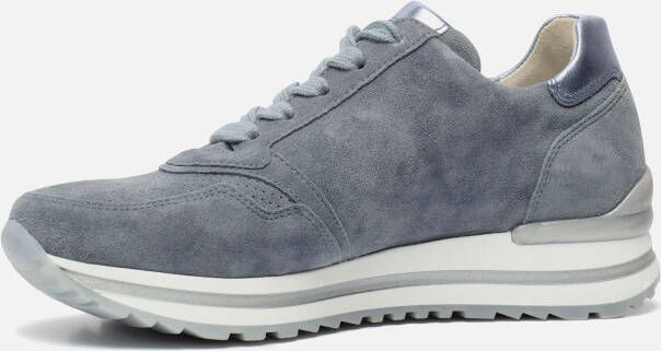 Gabor Comfort sneakers blauw Suede