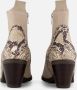 Gabor Cowboylaarzen beige Suede Dames - Thumbnail 4