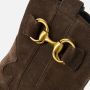 Gabor Western-stijl Suède Enkellaars Beige Dames - Thumbnail 9