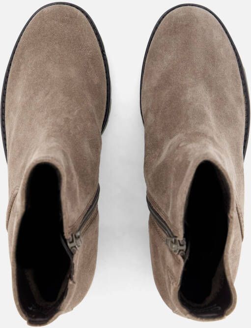 Gabor Enkellaarsjes bruin Suede