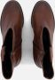 Gabor Elegante Leren Enkellaars met Luchtkamer Zool Brown Dames - Thumbnail 5