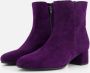 Gabor 35.680-13 Samtch. Micro Purple-korte laarzen paars - Thumbnail 6