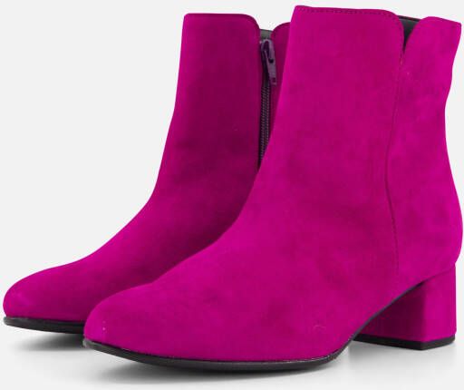Gabor Enkellaarsjes paars Suede