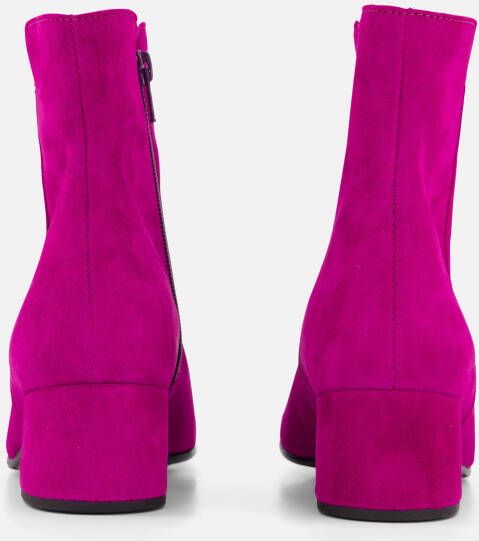 Gabor Enkellaarsjes paars Suede