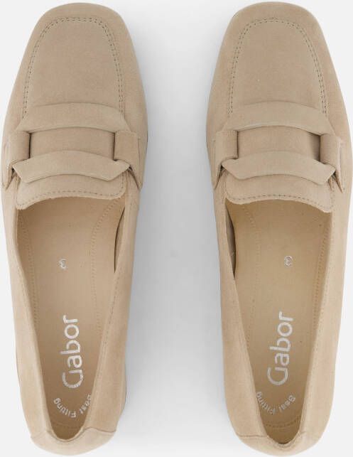 Gabor Instappers beige Suede