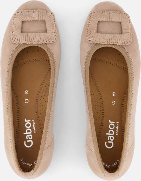 Gabor Instappers beige Suede