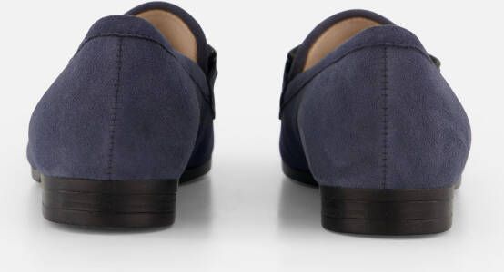 Gabor Instappers blauw Suede