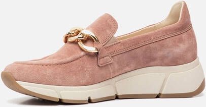 Gabor Instappers roze Suede