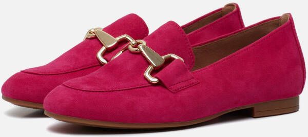 Gabor Instappers roze Suede