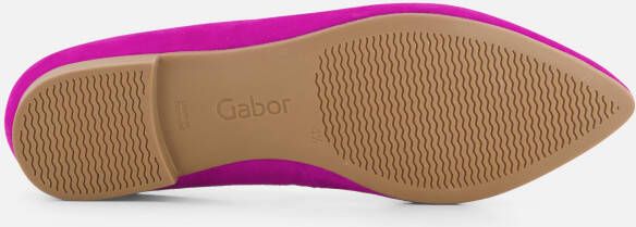 Gabor Instappers roze Suede