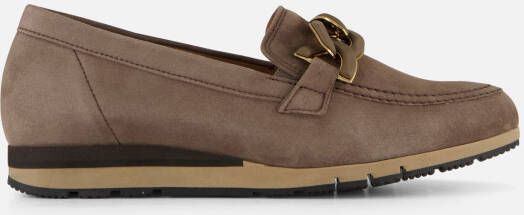 Gabor Instappers taupe Suede