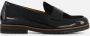 Gabor Zwarte Leren Mocassins Klassiek Comfortabel Black Dames - Thumbnail 10