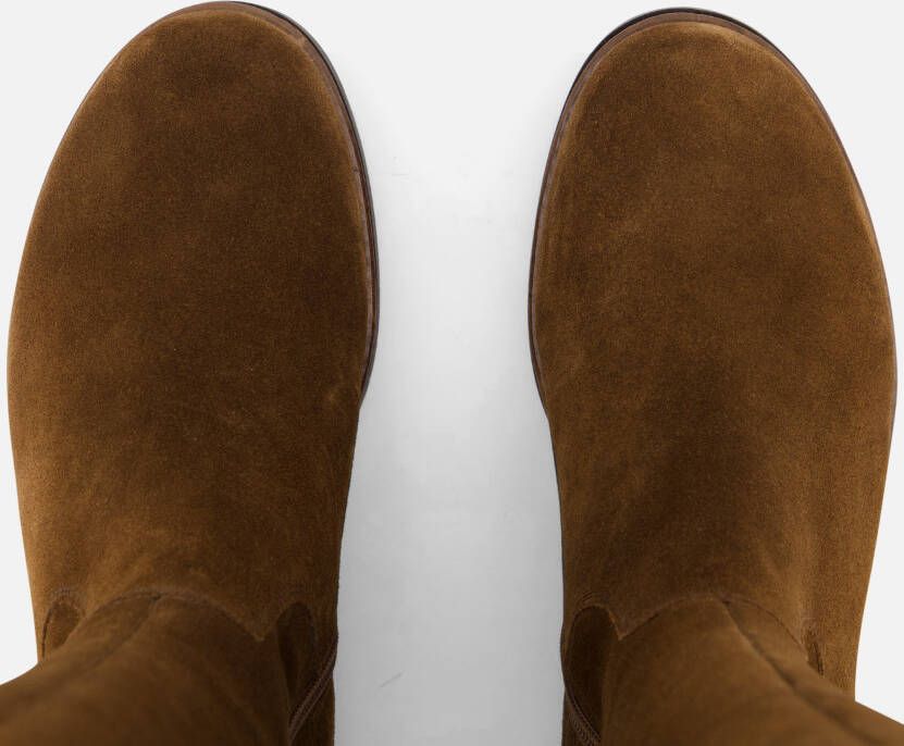 Gabor Hoge laarzen cognac Suede