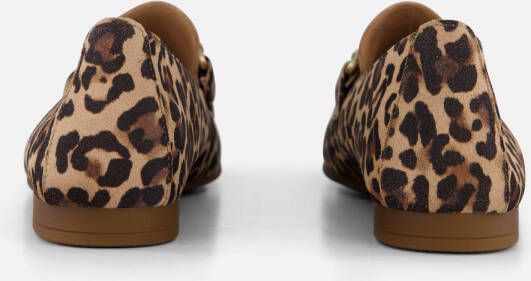 Gabor Leopard Instappers beige Suede