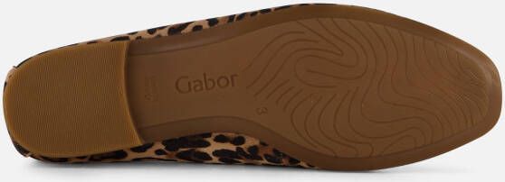 Gabor Leopard Instappers beige Suede