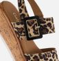 Gabor Leopard Sandalen beige Suede Dames - Thumbnail 6