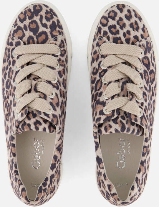 Gabor Leopard Sneakers beige Leer