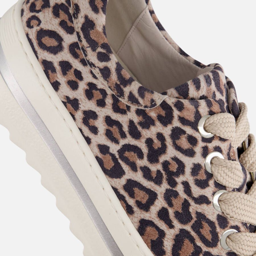 Gabor Leopard Sneakers beige Leer