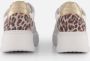 Gabor Leopard Sneakers wit Leer Dames - Thumbnail 4