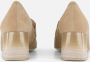 Gabor Elegante Gesloten Formele Zakelijke Schoenen Beige Dames - Thumbnail 6