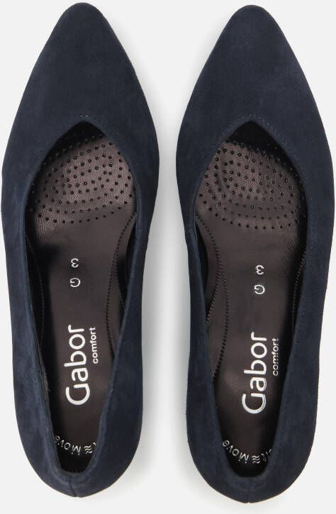 Gabor Pumps blauw Suede