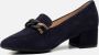 Gabor 441 Loafers Instappers Dames Blauw - Thumbnail 6