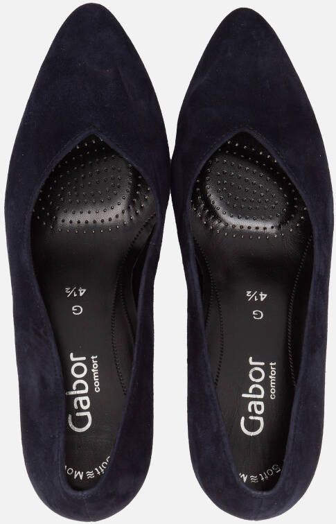 Gabor Pumps blauw Suede