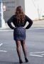Gabor Zwarte Velours Klassieke Trotteur Schoenen Black Dames - Thumbnail 5
