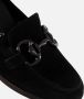 Gabor Trotteur Instappers zwart Suede Dames - Thumbnail 4