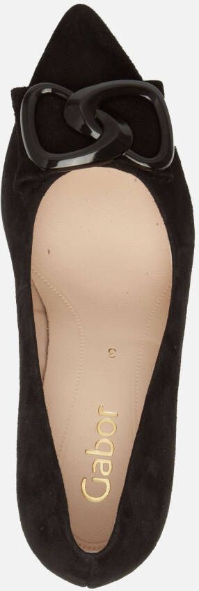 Gabor Pumps zwart Suede 142301