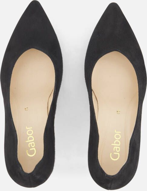 Gabor Pumps zwart Suede