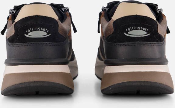 Gabor Rollingsoft K-leest sneakers zwart