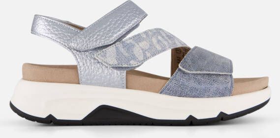 Gabor Rollingsoft Sandalen blauw Synthetisch