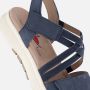 Gabor Rollingsoft Sandalen blauw Synthetisch Dames - Thumbnail 6