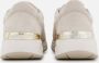 Gabor Textiel sable sneakers met wiebelende zool Beige Dames - Thumbnail 3