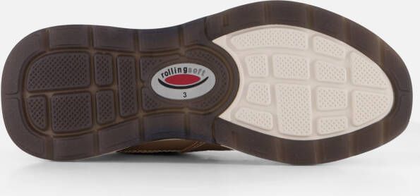 Gabor Rollingsoft Sneakers beige Textiel
