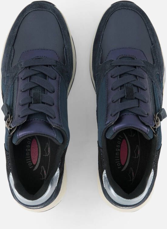 Gabor Rollingsoft Sneakers blauw Synthetisch